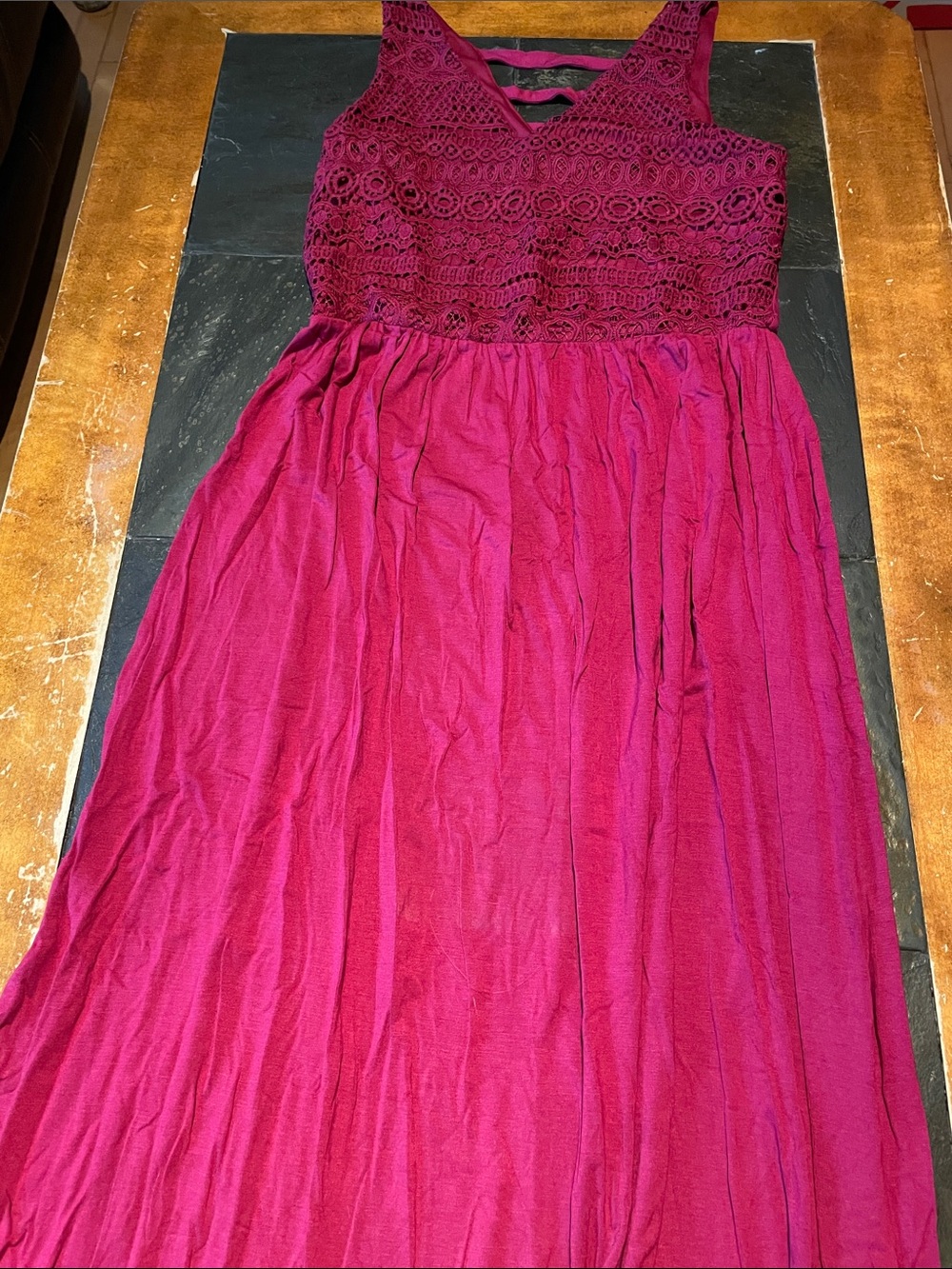 Ricki's Vivid Pink Slip Dress
